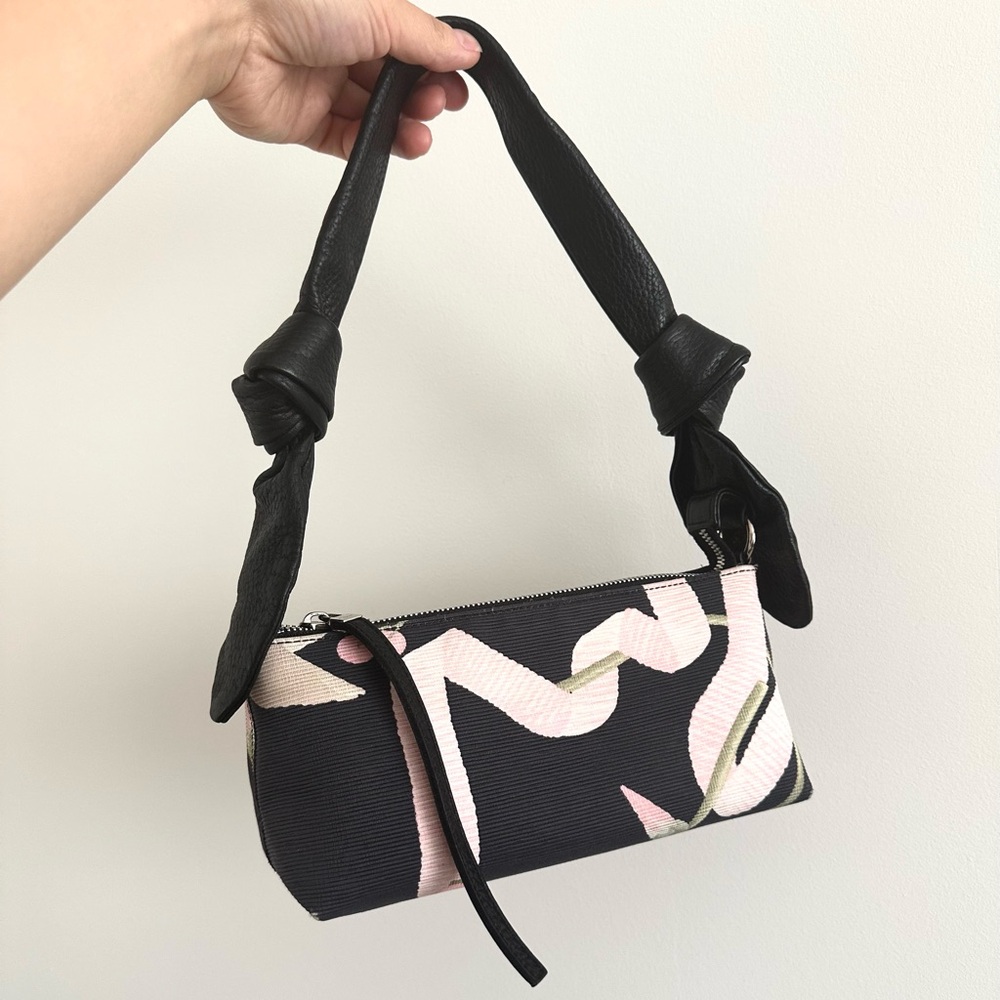 Authentic Salvatore Ferragamo Black & Pink Mini Purse